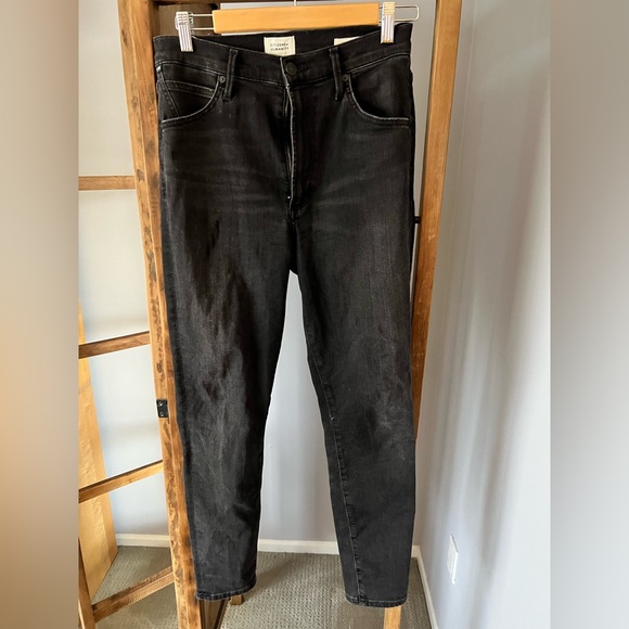 Citizens of Humanity Black High Rise Chrissy Jean - Picture 1 of 6